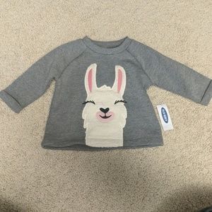 fluffy winter llama shirt